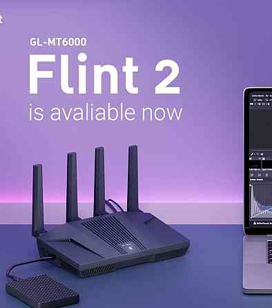 Роутер: Flint 2, найшвидший і найпотужніший Open WRT VPN. Київ