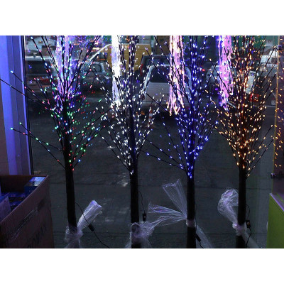 Гірлянда декоративне дерево Brown 1,5м 220 LED біле світло, кімнатна прикраса TREE-1-5-W-1 Одеса - фото 2