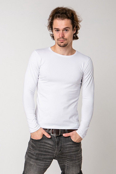 Футболка мужская длинный рукав Ozkan 0266 XL Киев - изображение 1