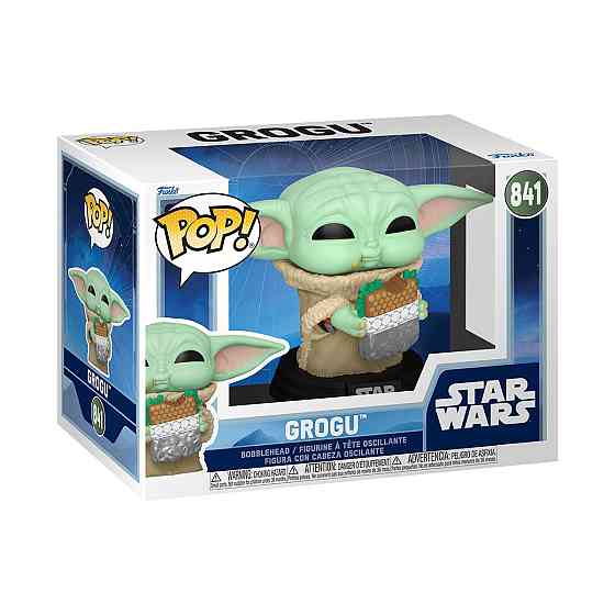 Ігрова фігурка Funko POP! серії Мандалорець і Ґроґу - Ґроґу із сендвічем Дніпро