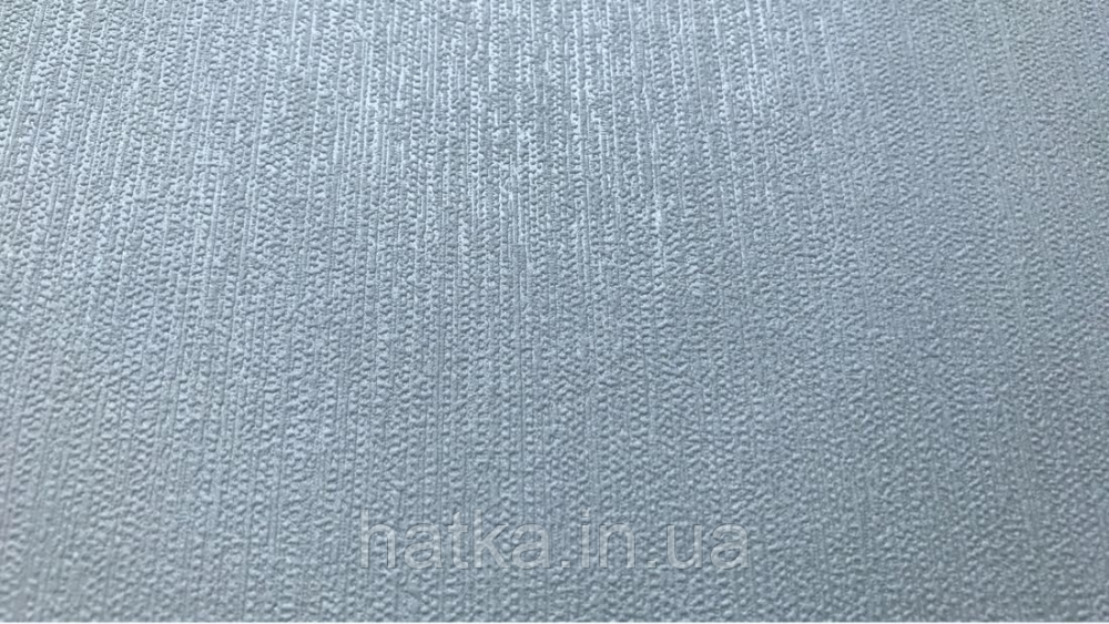 Шпалери вінілові на флізеліні Marburg Chelsea 0.53х10 однотонні світло-сірі зі сріблястим прожилком Київ - фото 1