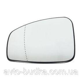 Вкладиш зеркала лівого  (асферичне з обогрівом) RENAULT MEGANE III рік 2008-> BLIC 6102-09-056367P Київ - фото 1
