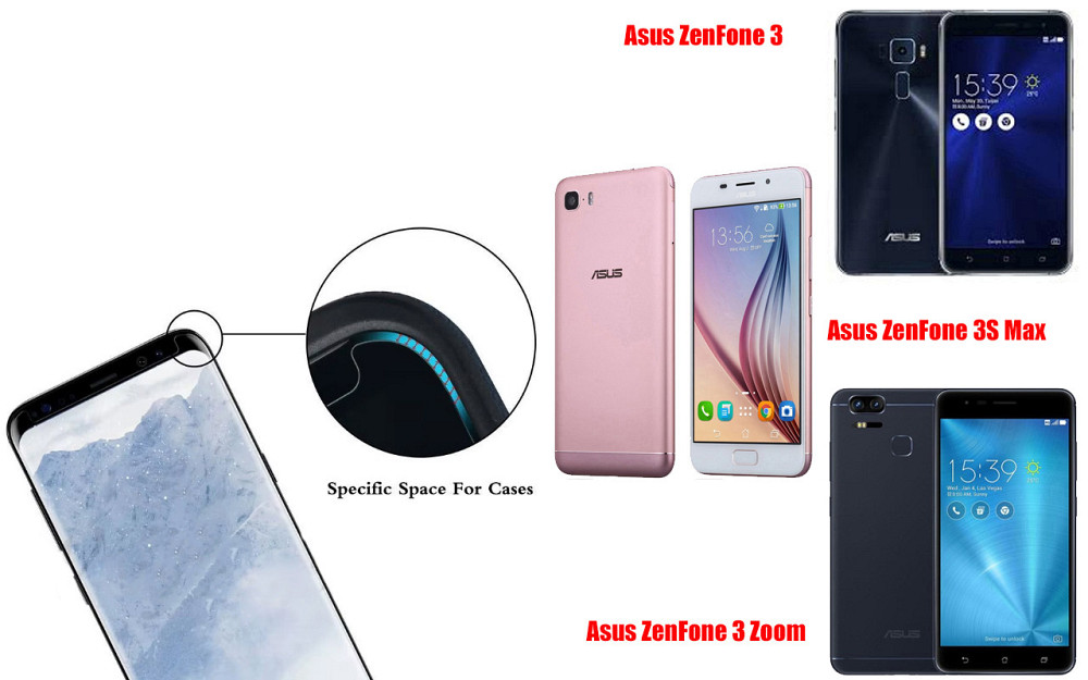 Защитное стекло HyperGlass Pro для Asus ZenFone 3, 3S Max, 3 Zoom – максимальная чувствительность и защита Киев - изображение 3
