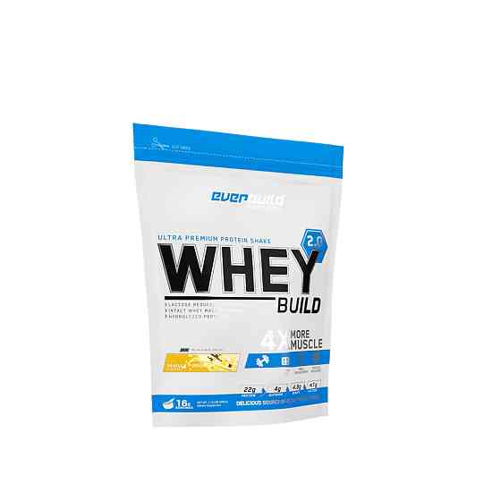 Протеїн Everbuild Nutrition Whey Protein Build 2.0 500 г, Vanilla Луцьк