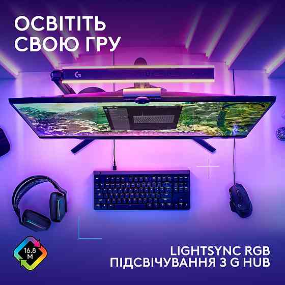Клавіатура Logitech G515 TKL Black Tactile (920-014133) ( 17042 ) Харьков