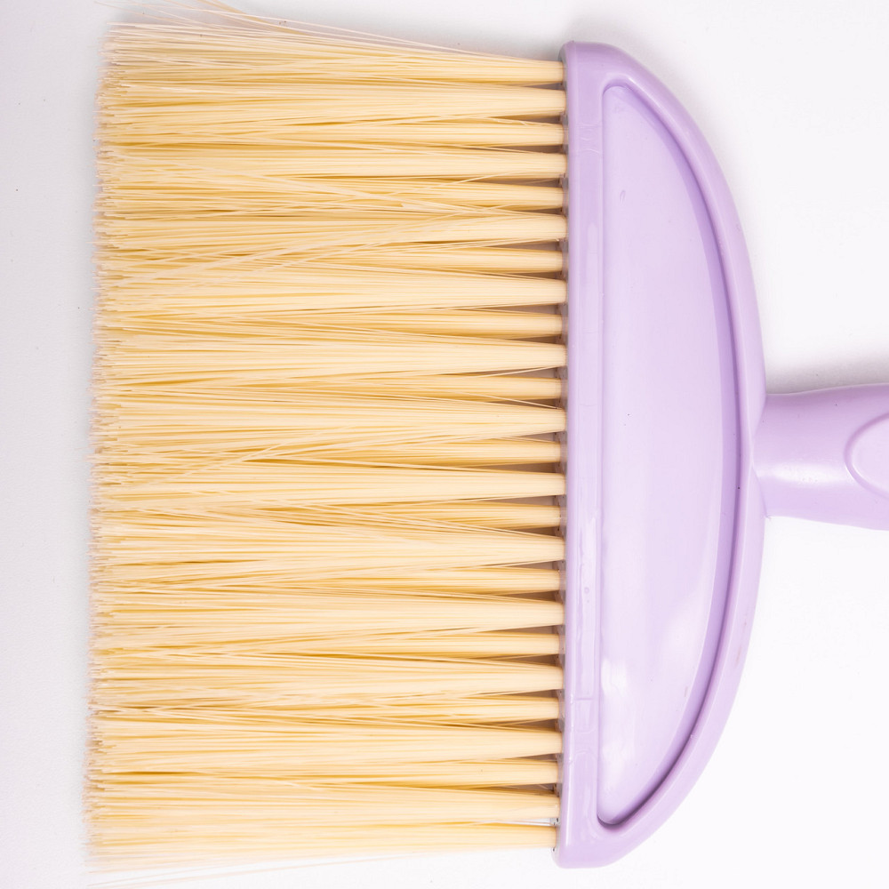 Щітка з совком для підлоги та твердих поверхонь, міцний пластиковий набір із щільним приляганням Фіолетова HP-35015-34V Київ - фото 2