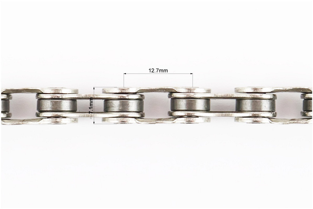Ланцюг приводний 1/2х3/32х116L 8 швидкостей, сріблястий X8 Киев - изображение 2