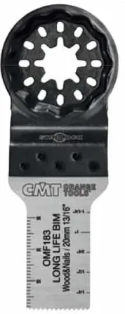 Cmt Orange Tools Полотно для пилки Do Cięcia Wgłębnego W Drewnie I Metalu Bim 20X34Mm Starlock 50Szt. Omf183X50 Киев