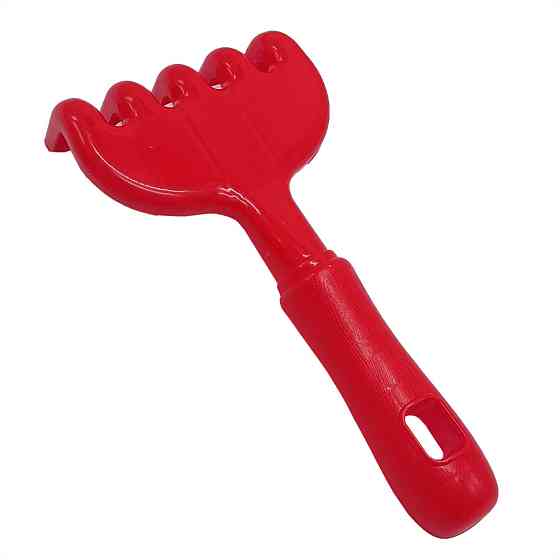 Дитячі іграшкові грабельки "Г-5" 1-107 розмір 18,5 см Червоний Вінниця