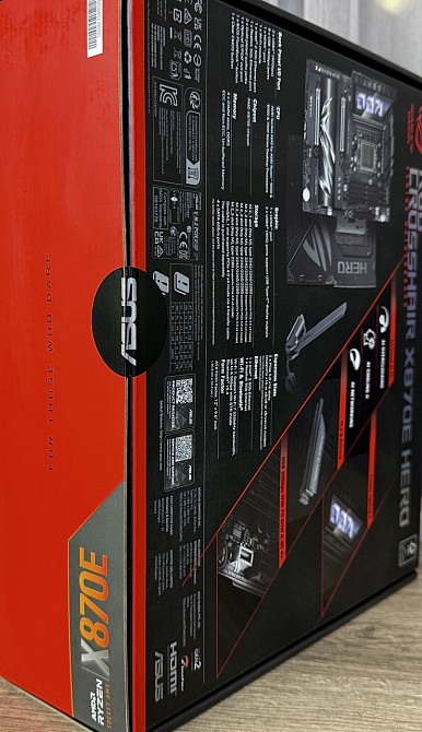 Материнская плата ASUS ROG CROSSHAIR X870E HERO 1 шт. NEW! Харьков - изображение 5