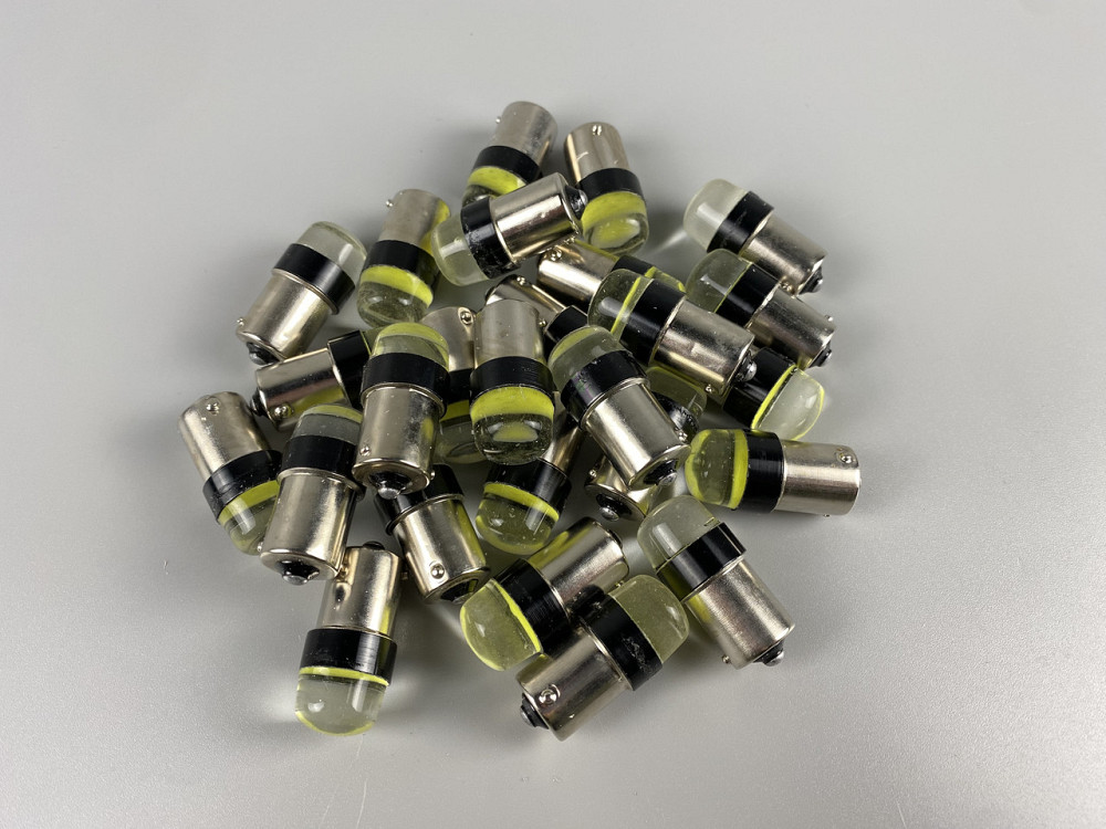 Лампа LED стоп-сигнал покажчик повороту 12V COB chip цоколь 1141 BAU15s Мукачево - фото 8