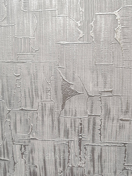 Обои виниловые на флизелин Erismann Casual Chic 1.06х10 абстракция геометрия фигуры серые металлик 10260-31 Киев - изображение 1