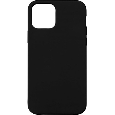 Чехол для мобильного телефона Drobak Liquid Silicon Case Apple iPhone 12 Pro Max Black (707006) Винница - изображение 1