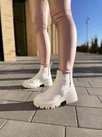Черевики жіночі GREMMY 604/1 білі (зима, шкіра натуральна) (4913) 35 Коломия