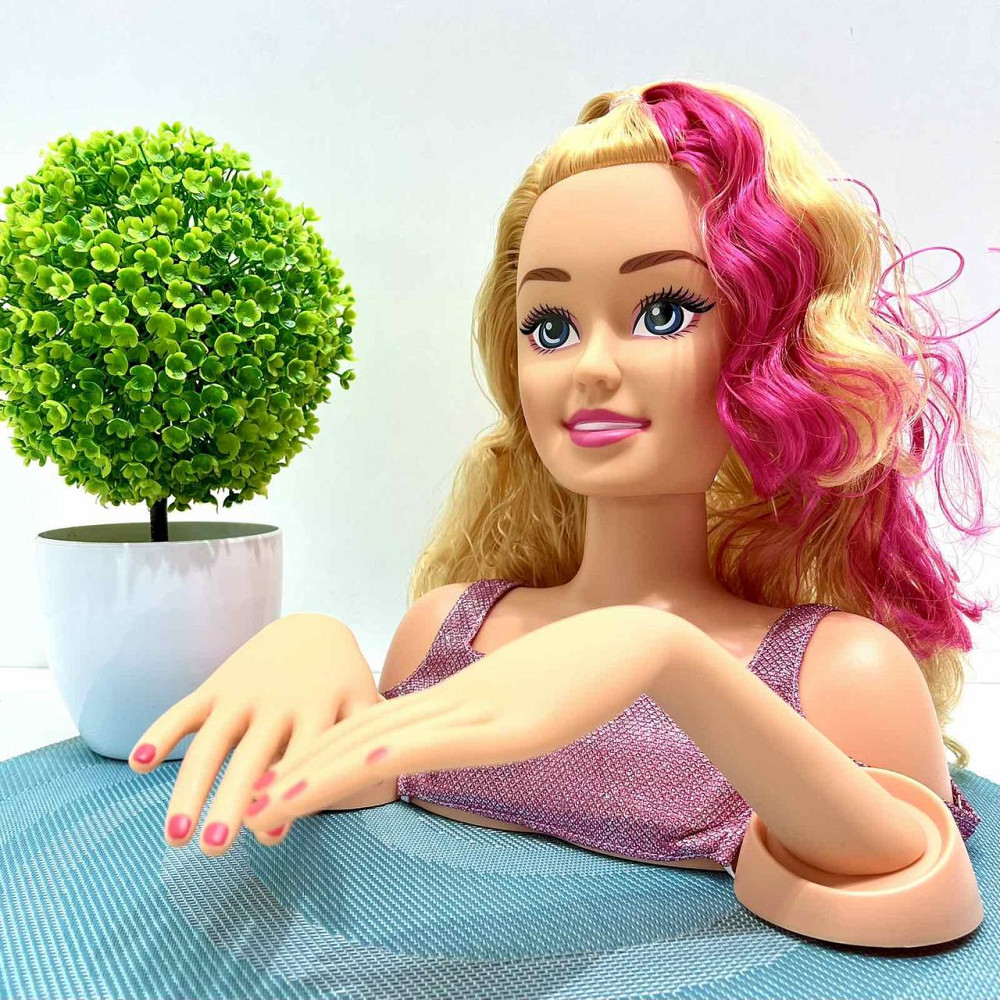 Лялька манекен Defa Lucy голова для зачісок та макіяжу манікюру (8804) Чернігів - фото 8