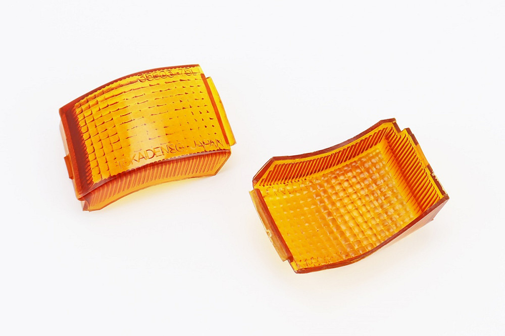 Suzuki SEPIA (old) "скло"- поворотів задніх к-кт 2шт, жовті Київ - фото 1