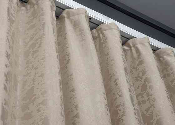 Шторная ткань лен мрамор, коллекция 