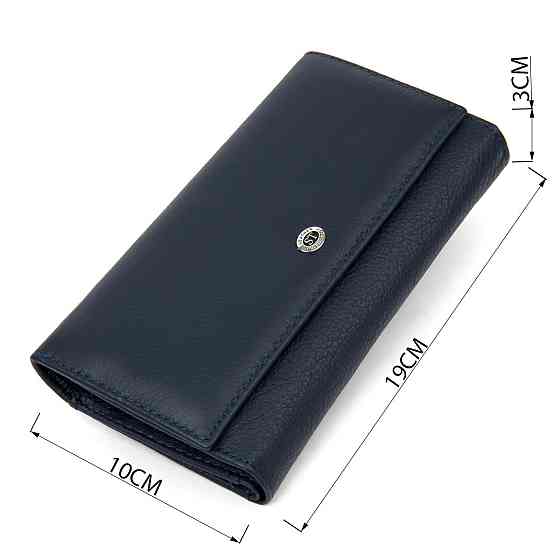 Женский кошелек ST Leather 19387 Темно-синий Киев