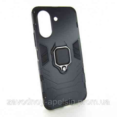 Xiaomi Redmi 13C Poco C65 Протиударний чохол Кільце (чорний) Одеса