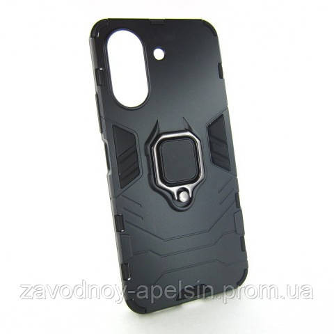 Xiaomi Redmi 13C Poco C65 Протиударний чохол Кільце (чорний) Одеса - фото 1