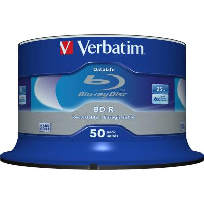 Диск BD Verbatim 25Gb 6x Cacke 50шт Datalife (43838) Винница - изображение 2