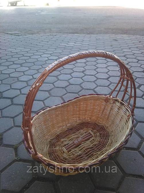 Плетеная корзина под подарки Киев - изображение 10