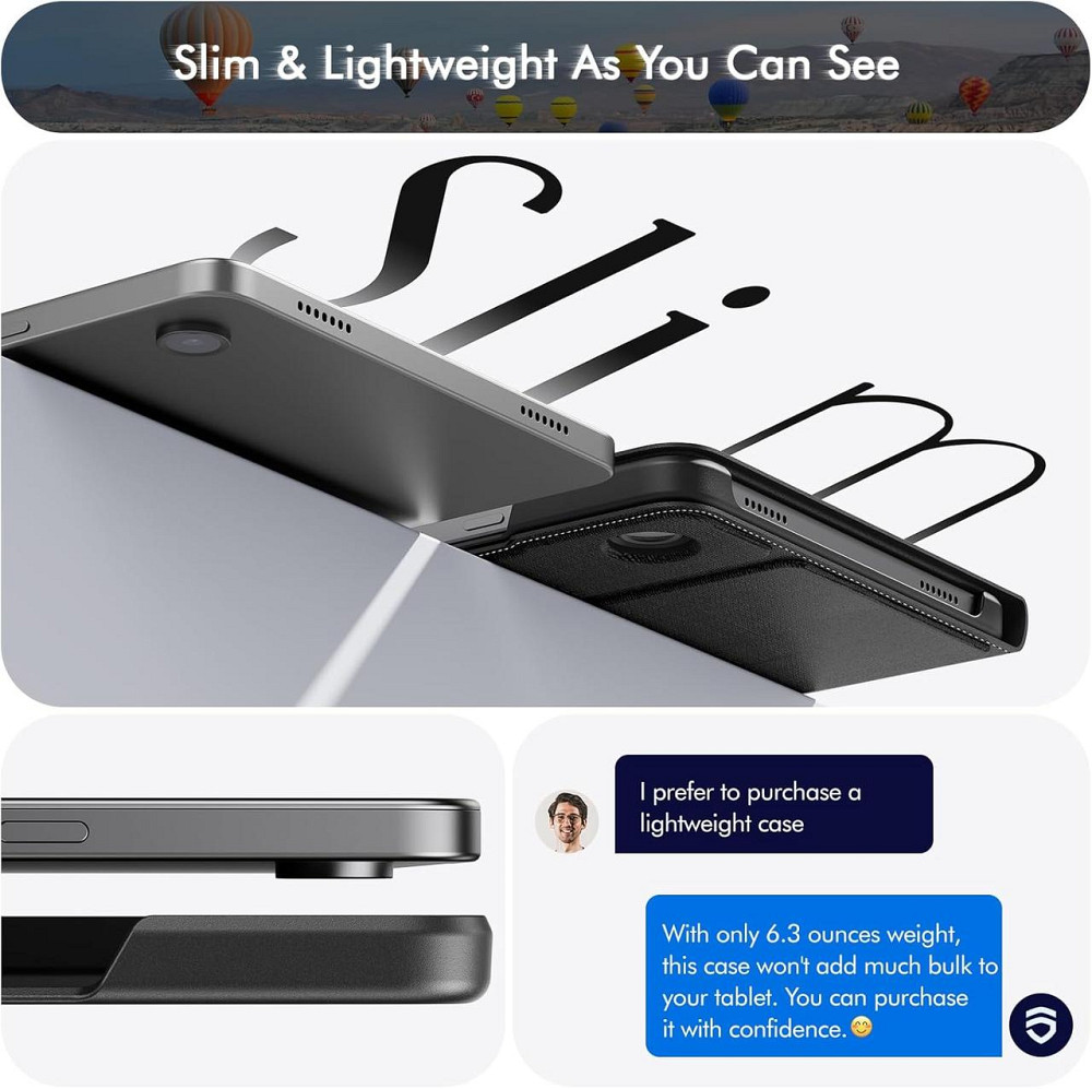 Чехол INFILAND для Samsung Galaxy Tab A9 8.7