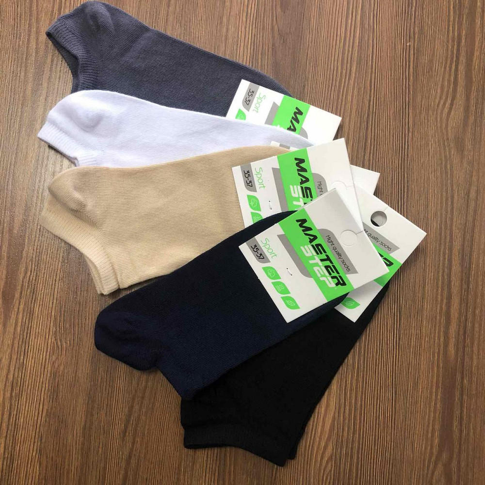 Носки женские спорт короткие хлопковые Master Step арт.429 г. в ассортименте 37-40 р. бежевий Черновцы - изображение 2