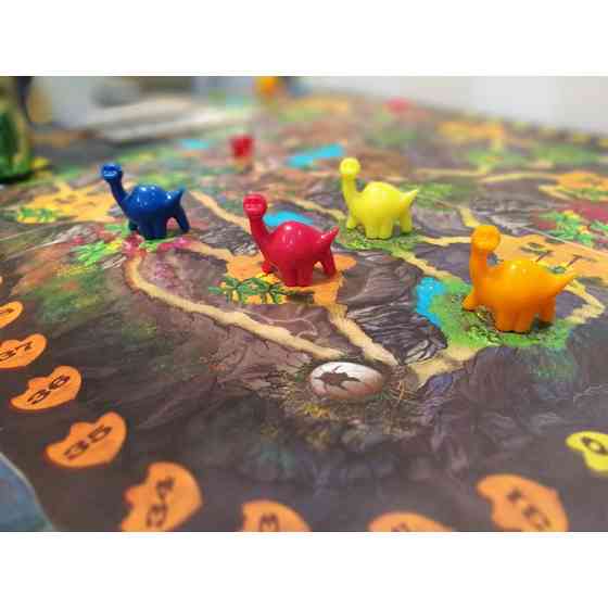 Настольная развивающая игра Дино Ленд 800224 для детей Винница