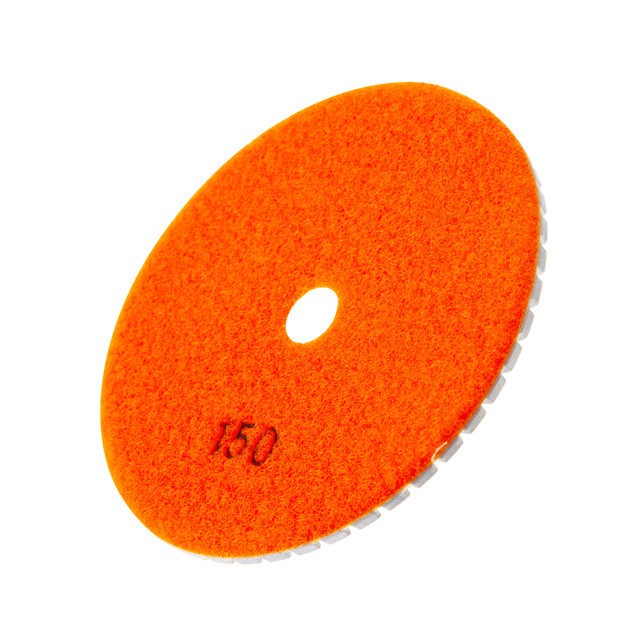 Коло алмазне шліфувальне гнучкий на липучці 125 мм P150. INTERTOOL BT-0929 Київ - фото 3