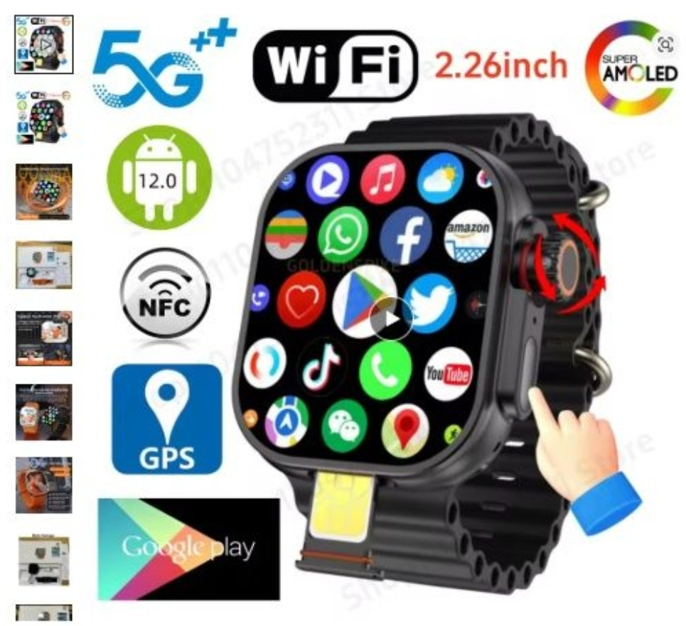 Смарт-годинник GOLDENSPIKE S 10 Ultra CD12 Глобалева версія. Київ - фото 2