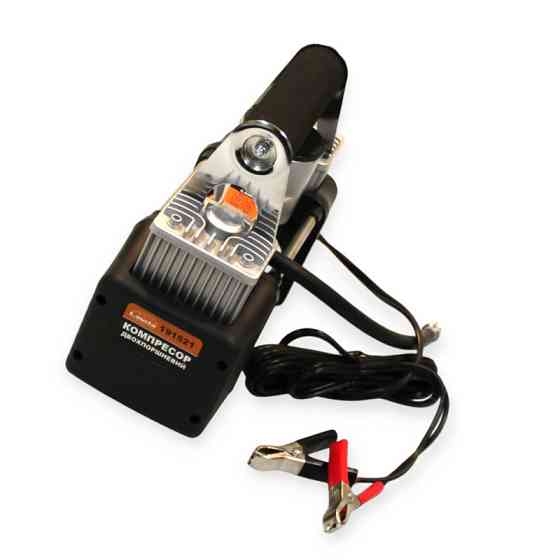 Компрессор 2 цилин 264w/10атм/60л/5м шланг спирал с ман/клемы/сумка Мукачево