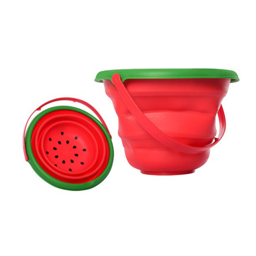 Дитяче іграшкове складане відерце "Фрукти" 6911N(Red) червоний Вінниця - фото 1