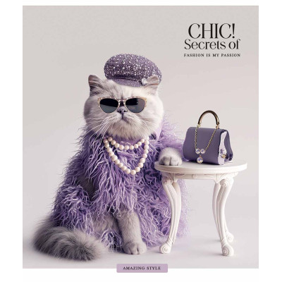 Зошит Школярик Fashion chiс 60 аркушів клітинка (060-3458K) Вінниця - фото 5