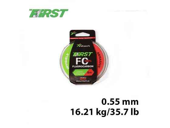 Флюорокарбон First FC 0,55мм 16,21кг 8м ТМ INTECH Київ