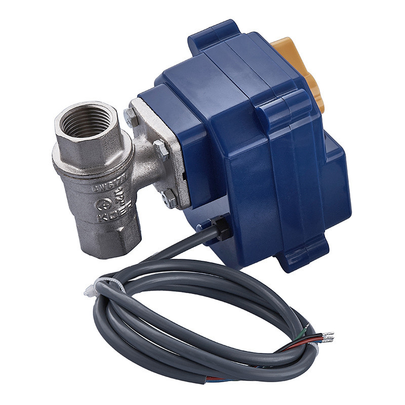 Кран з електроприводом Koer KR.1501-3 220В BRASS (KR5224) Київ - фото 2