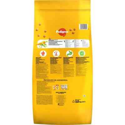 Сухий корм для собак Pedigree для малих порід з яловичиною та овочами 12 кг (5998749120910) Вінниця