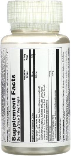 Очищение толстого кишечника Solaray Total Cleanse Colon - 60 caps Киев - изображение 2