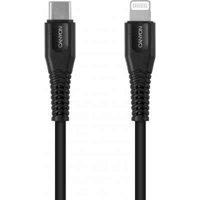 Дата кабель USB-C to Lightning 1.2m MFI Black Canyon (CNS-MFIC4B) Винница