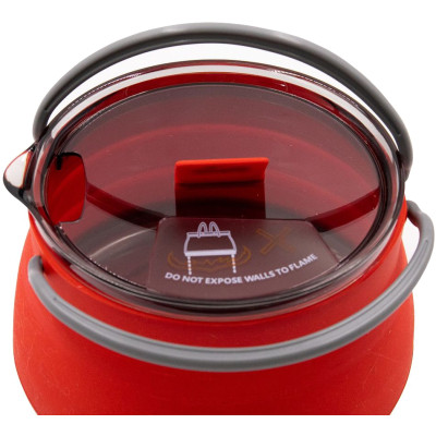 Чайник туристический Tramp Silicon 1 л Terracota (TRC-125-terracota) Винница - изображение 4