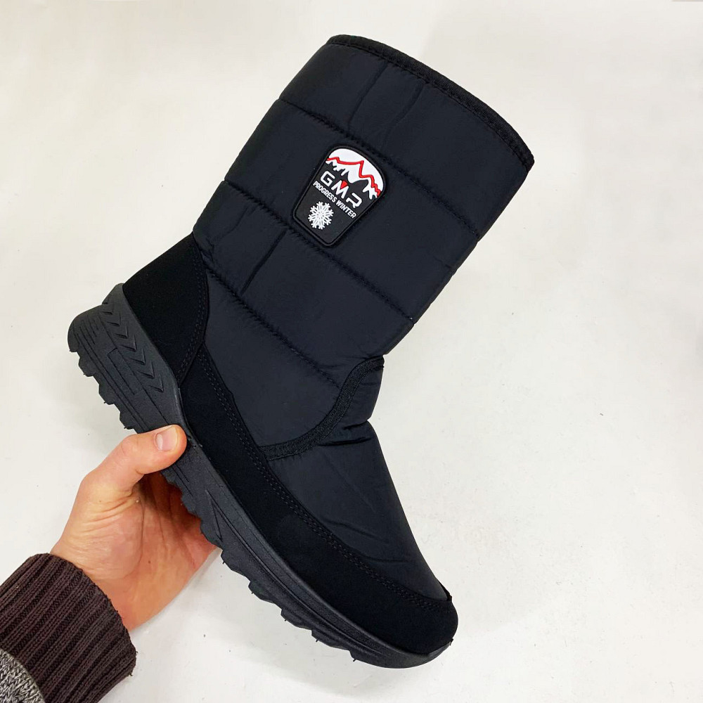 Чоботи чоловічі для риболовлі 45р, Осіннє утеплене взуття, Черевики робочі, Чоловіче полегшене взуття QD-77 Львів - фото 3