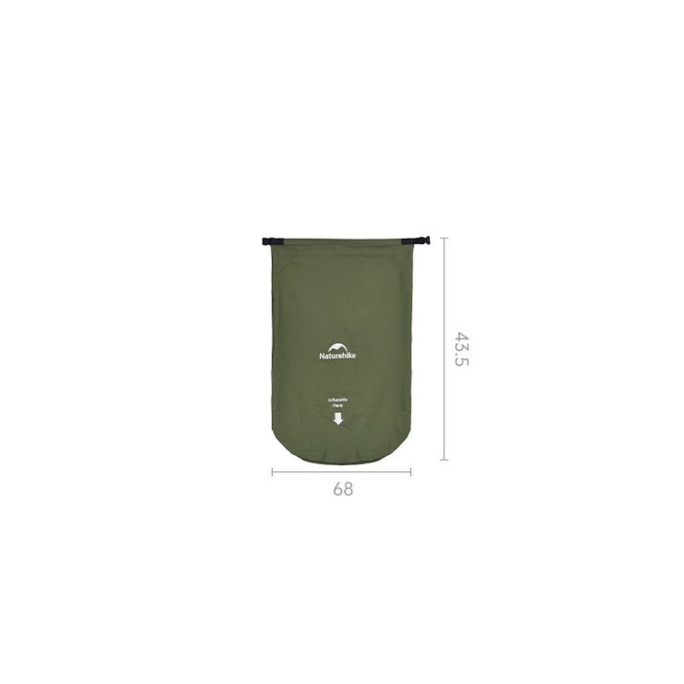 Матрас двухместный Naturehike CNK2550WS019 (65 мм) с мешком для надувания Зеленый Винница - изображение 8