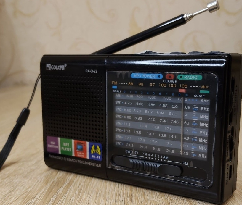 Мощный радиоприемник на аккумуляторе COLON RX-6622 Харьков - изображение 5
