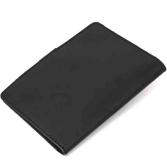 Матовый кожаный тревел-кейс Черный (SHVIGEL) Киев