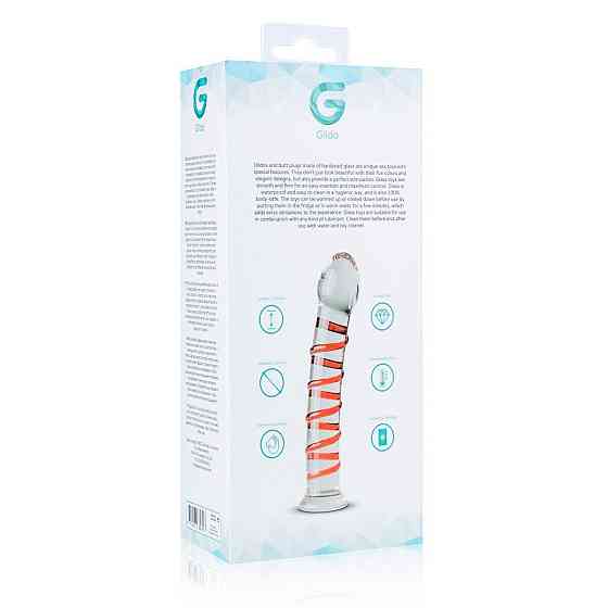 Скляний дилдо Gildo Glass Dildo No.15 Sex Aura Київ