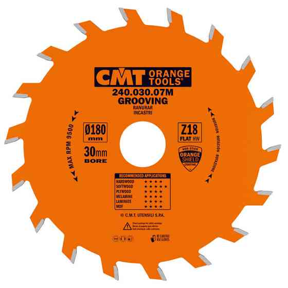 Пазовий пиляльний диск CMT 180x30x18z K3.0/2.0 (240.030.07M) Одеса
