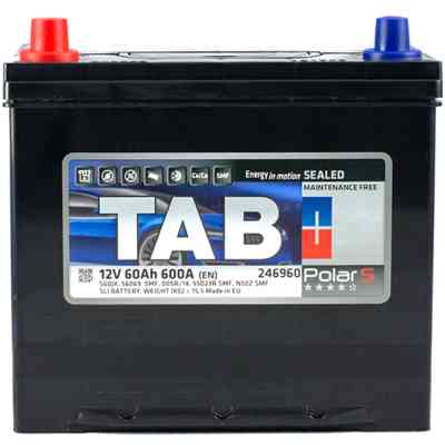 Акумулятор автомобільний TAB 60 Ah/12V Polar S Japan (246 960) Вінниця