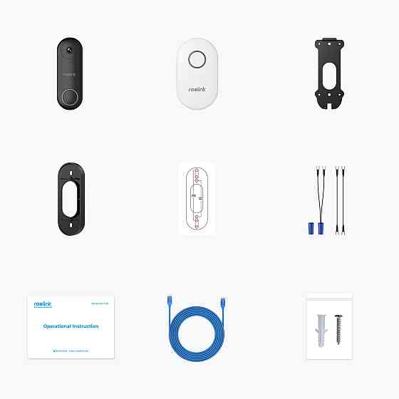 Відеодзвінок Reolink D340P (Video Doorbell PoE) ( 29221 ) Харків