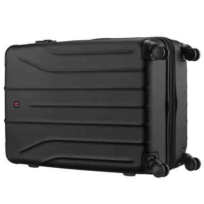 Чемодан Wenger Oryson, велика, пластик, 4 колеса, чорна (653167) Винница