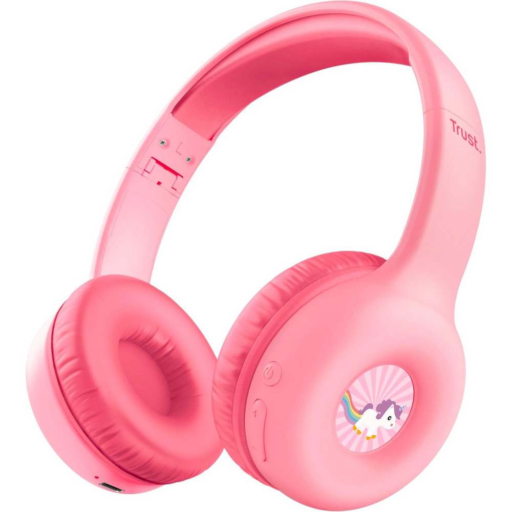 Bluetooth-гарнітура Trust On-ear Nouna Kids, Wireless Pink (25274) ( 15599 ) Харків - фото 1